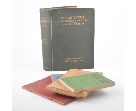 Box of Books, Home Guard, WWI etc, The Automobile 1902.