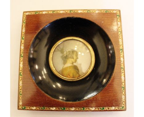 MINIATURE PORTRAIT. Miniature portrait