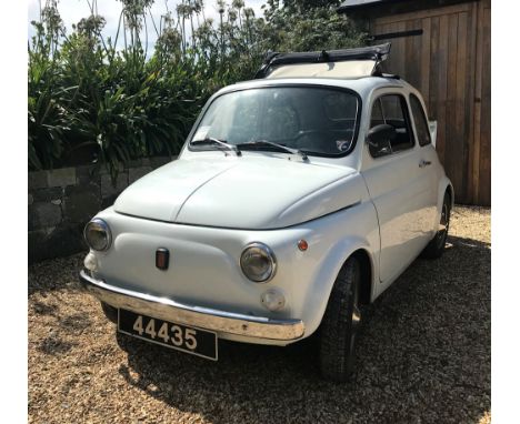 Fiat 500 1969 Saloon 3 Door Motor Car, White, Petrol - Non-Guernsey buyers will have to make their own collection arrangement