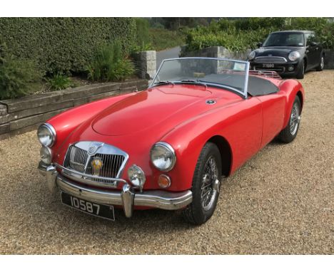MGA Motor Car 1962, 2 Door Convertible, Red - Non-Guernsey buyers will have to make their own collection arrangements and wil