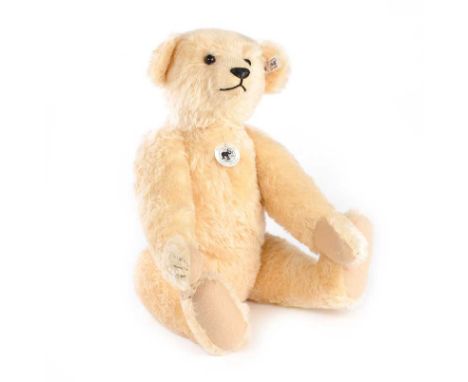 MODERN STEIFF LIMITED EDITION GROWLING TEDDY BEAR.HEIGHT: 18 INCHES.AS NEW IN BOX.