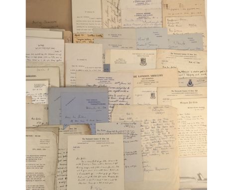 Gaitens, Edward (1897-1966), short story writer &amp; novelist Circa 60&nbsp;typescript or manuscript James Birdie, Marjorie 