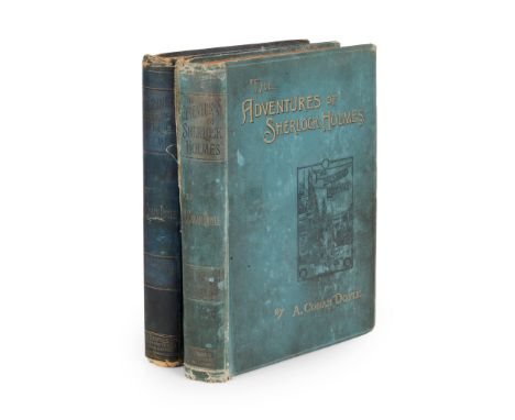 Doyle, Sir Arthur Conan The Adventures of Sherlock Holmes London: George Newnes, Limited, 1893. Second edition, 8vo, original