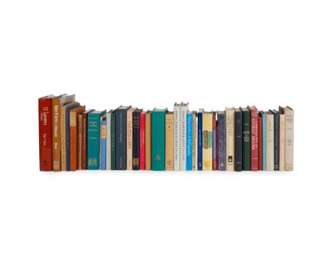 Bibliography 38 volumes, comprising O' Brien, P. T.E. Lawrence, a Bibliography.2000, dustwrapper; Mitham, P.J. Robert W. Serv