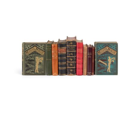 19th Century Magic and related, 10 volumes, comprising Accum, Frederck Chemical Amusement. London, 1818. Second edition, 2 en