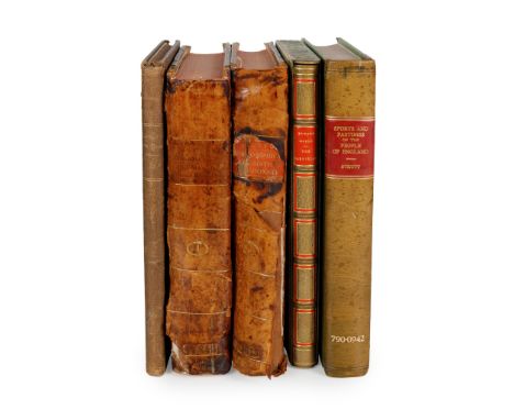 5 volumes, comprising Hutton, Charles A Philosophical and Mathematical Dictionary London, 1815. 2 volumes, 4to, 41 plates, co