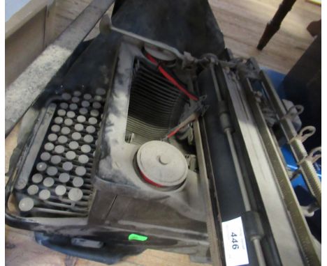 An LC Smith &amp; Corona typewriter&nbsp;