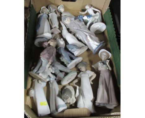 A collection of Nao figures