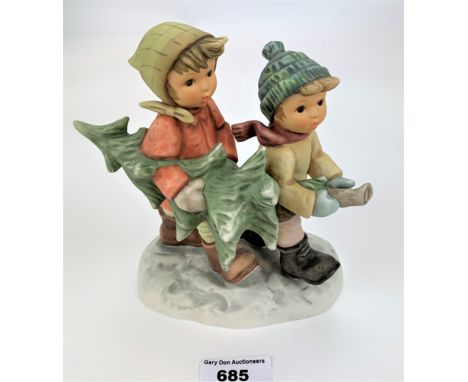 W. Goebel (Hummel) ‘Tree Trimming Time’ no. BH12, 1996. 6” high