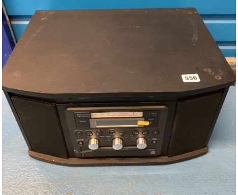 Teac multi music player/CD recorder GF-650 with turntable, tuner and CD player, with remote control