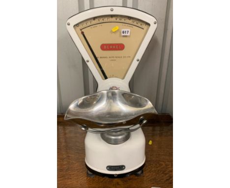 Berkel Auto Scale Co. Ltd shop scales. 13.5”w x 12.5”d x 22”h