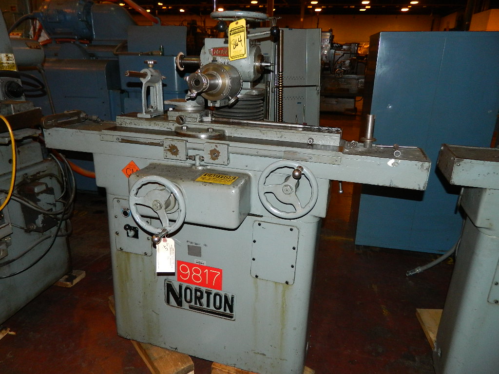 NORTON TOOL GRINDER WITH WORK HEAD; S/N 9817