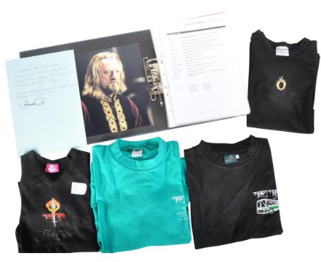 The Collection Of Bernard Hill - The Lord Of The Rings (2001-2003) - Hill's personally accumulated album of script revision p