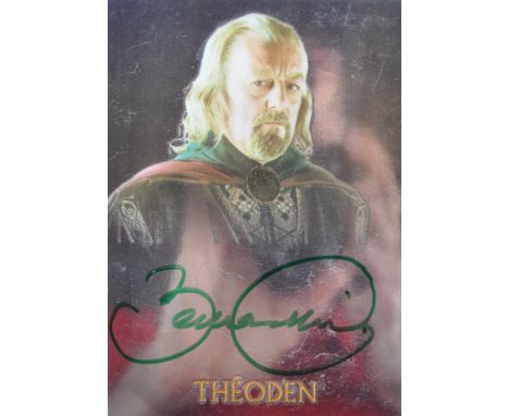 The Collection Of Bernard Hill - The Lord Of The Rings (2001-2003) - Topps Chrome - autographed officially licensed Topps Chr
