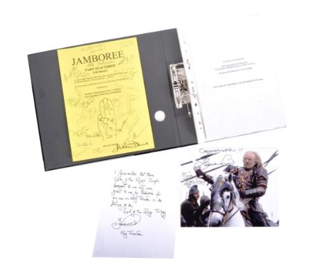 The collection of Bernard Hill - Lord Of The Rings - The Return Of The King (2003) - Hill's personally owned and used script 