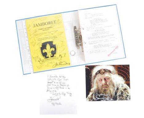 The collection of Bernard Hill - Lord Of The Rings - The Fellowship of the Ring (2001) - Hill's personally owned and used scr