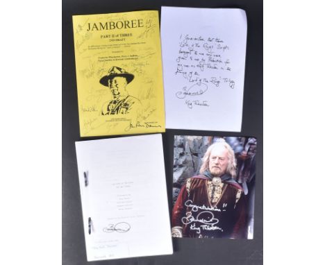 The collection of Bernard Hill - Lord Of The Rings - The Two Towers (2002) - Hill's personally owned and used script for the 