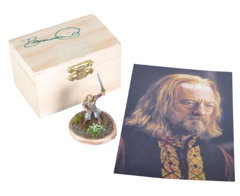 The Collection Of Bernard Hill - The Lord Of The Rings (2001-2003) - Fan Art - a hand made miniature Warhammer style model of