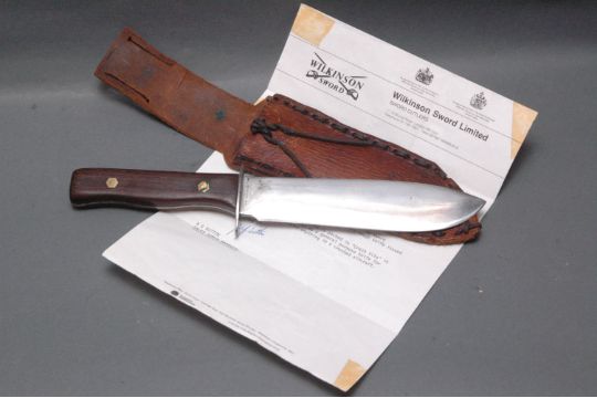 Wilkinson Sword Survival knife, blade stamped Wilkinson Sword Ltd