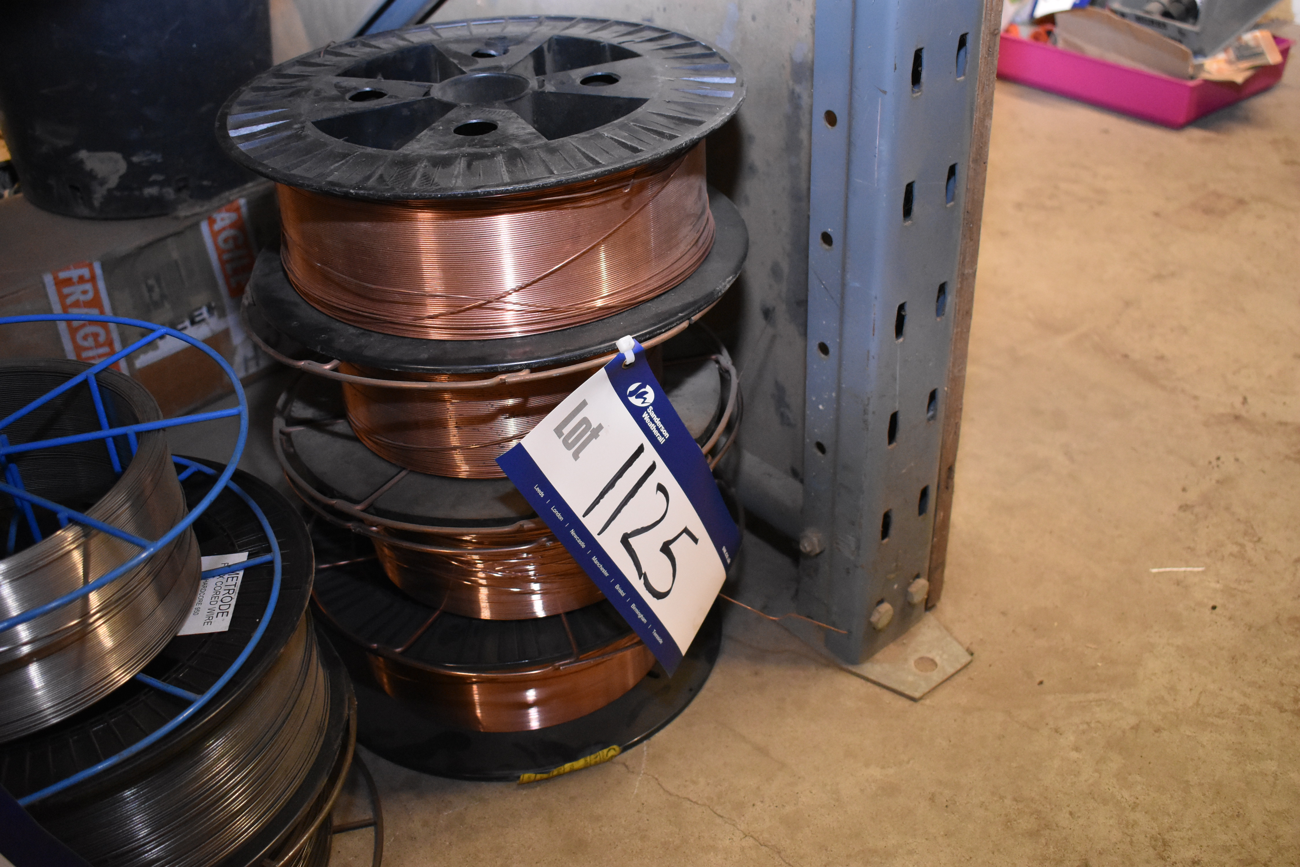 4 x Drums of Mild Steel MIG Welding Wire