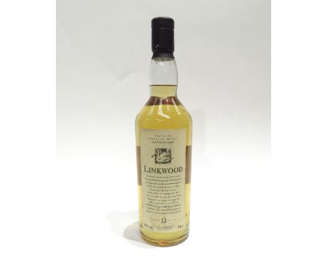 Linkwood 12 Year Old Flora &amp; Fauna Speyside Single Malt Scotch Whisky Distillery Bottling, 43%, 70cl