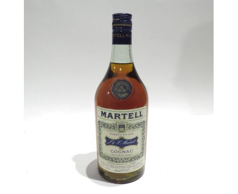 Martell Cognac 3 Star bottled 1970's, 24fl.ozs