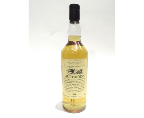 Auchroisk 10 Year Old Flora &amp; Fauna Single Malt Scotch Whisky, Speyside, Scotland, 70cl