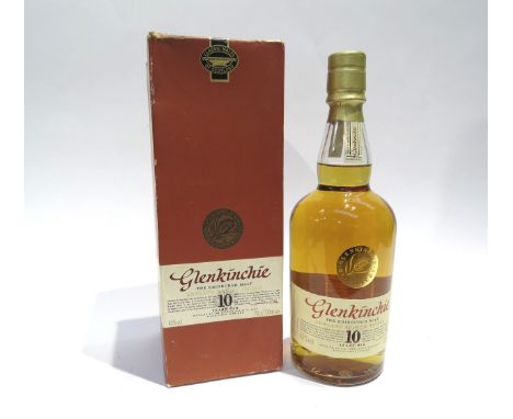 Glenkinchie 10 Year Old Lowland Scotch Whisky, 43%, 70cl, boxed