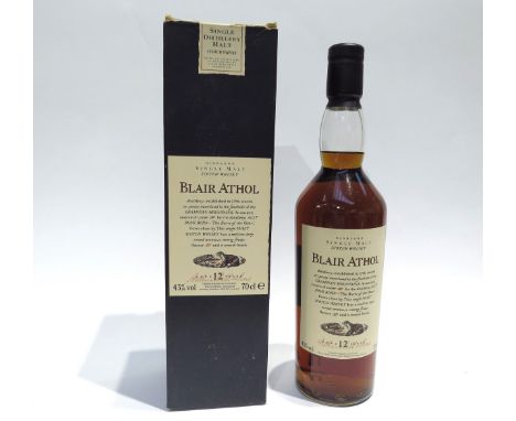 Blair Athol 12 Year Old Flora and Fauna Single Highland Single Malt Scotch Whisky, 43%, 70cl, boxed