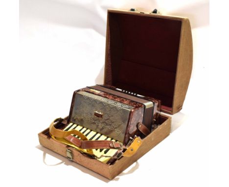 Cased Diana Timis Accordion