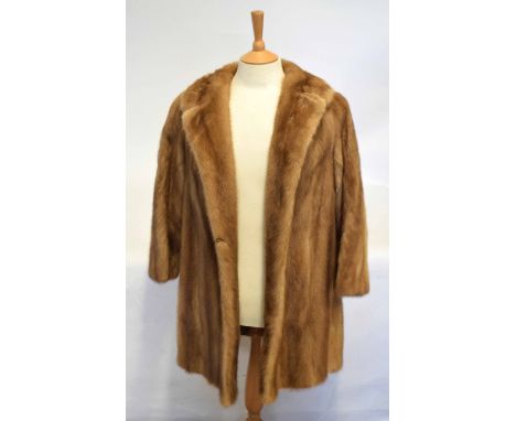 Brahams vintage blonde mink coat