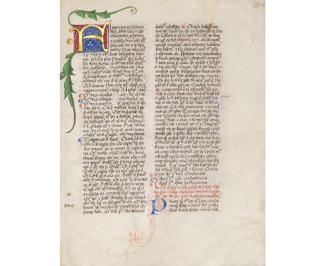 Antonius de Vercellis   Sermones quadragesimales de XII mirabilibus Christianae fidei excellentiis. Lateinische Handschrift a