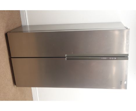 Haier HRF521DMB American style fridge freezer, W91cm, H180cm, D65cm (This item is PAT tested - 5 day warranty from date of sa