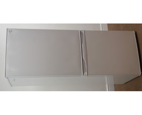 Essential C55CW18 fridge freezer, W55cm, H150cm, D55cm (This item is PAT tested - 5 day warranty from date of sale)