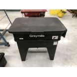 Graymills Parts Washer, Tank Dimensions: 36" x 22" x 18" Deep, 25 Gallon Cap., Model PH822-A, S/N