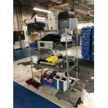 Cart w/ Misc. Test & Measurement Equipment [Located @ 1700 Business Center Drive, Duarte, CA 91010]