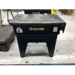 Graymills Parts Washer, Tank Dimensions: 36" x 22" x 18" Deep, 25 Gallon Cap., Model PH822-A, S/N