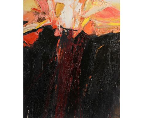 James V. Harvey (1929-1965) - Toro Oil on canvas 1962 65 x 54 cm. (25 5/8 x 21 1/4 in) Provenance:  Graham Gallery, New York 