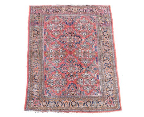 A Hamadan carpet 210cm x 315cm  A Hamadan carpet   210cm x 315cm 