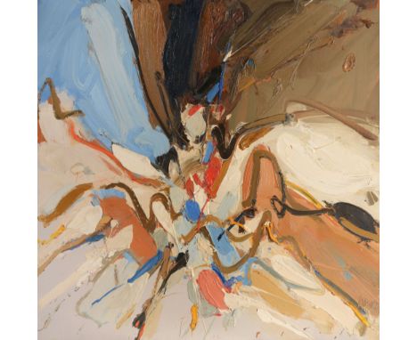 James V. Harvey (1929-1965) - Persian Fantasy Oil on canvas Inscribed and dated   1957   on reverse of stretcher 73 x 76 cm. 