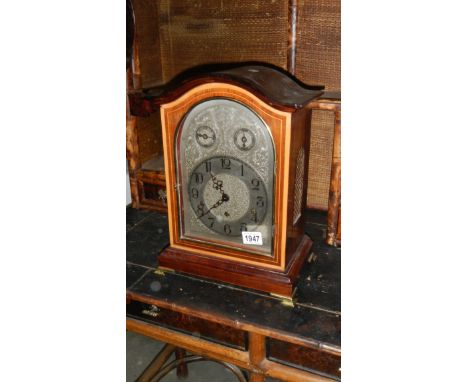 A 19th century bracket clock, a/f.