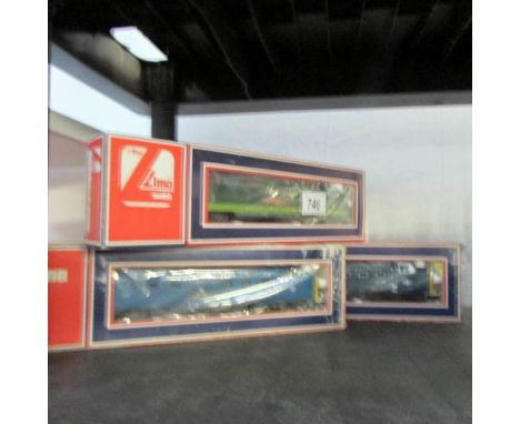 3 Lima diesel locomotives.