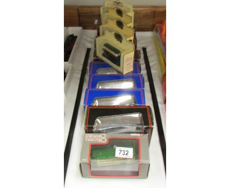 A quantity of EFE, Corgi and Lledo diecast buses.
