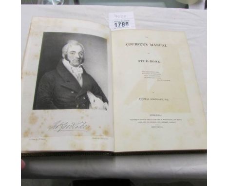 The Courser's Manual or Stud Book by Thomas Goodlake.
