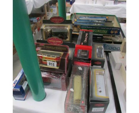 A quantity of Corgi classics including Vintage Glory original omnibus.
