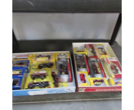 2 trays of diecast including Corgi Base-Toys and Classix.