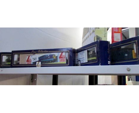 4 Lima collection limited edition diesel locomotives.