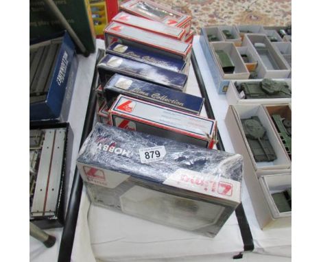 13 boxed Lima rolling stock, container crane and 2 controllers.