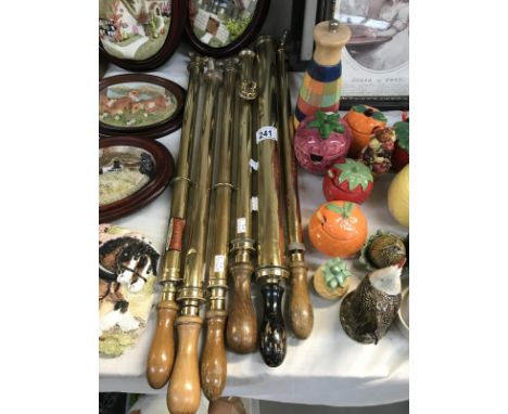 6 brass garden sprays including Rosenjet, R. Harris &amp; Spraygen etc.