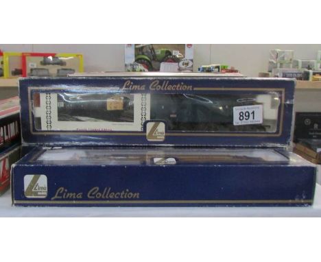 10 boxed Lima locomotives.